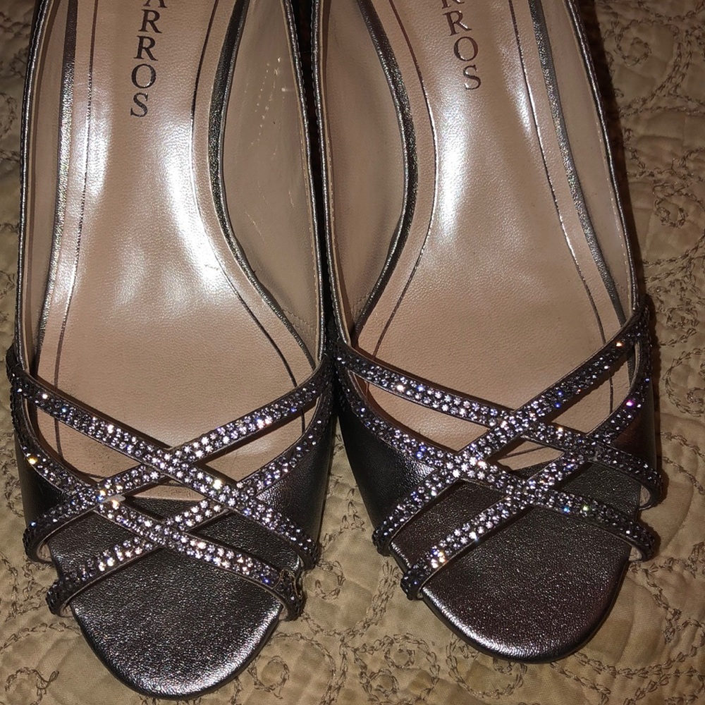 Caparros evening shoes, gently worn.